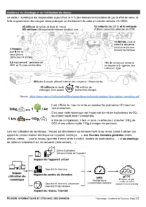 Système d&rsquo;information et stockage des données