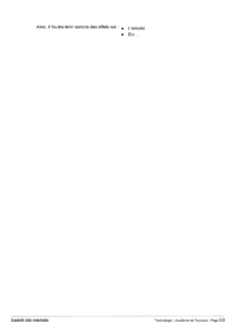 Cahier des charges (complément)