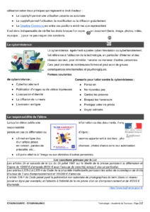 Cybersécurité et cyberviolence